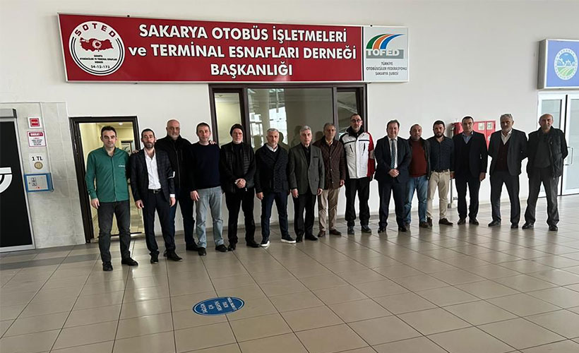 Sakarya Otobüs ve Terminal Esnaf İşletmecileri Derneği Yeni Başkanı Suat Akın Seçildi